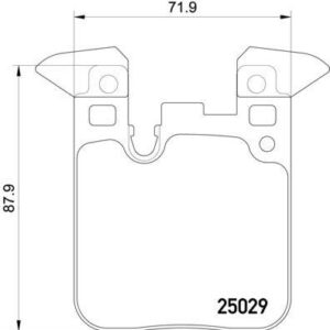 ARKA FREN BALATASI BMW 1 F20-F21 2 F22-F23-F87 3 F30-F31-F80 4 F32-F82 - VALEO