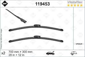 SWF VisioFlex Flat Blade X2 700 300 mm RENAULT CLIO V 06.2019 - VALEO