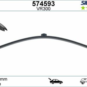 Valeo Silencio X-TRM Flat Blade VR52 X1 300 mm ARKA AUDI A1 Sportback 12.2018 - VALEO