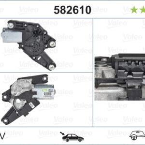 SİLECEK MOTORU ARKA MERCEDES-BENZ C-CLASS T-Model S204 ; MERCEDES-BENZ GLK-CLASS X204 - VALEO