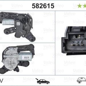 SİLECEK MOTORU ARKA PEUGEOT 208 I CA . CC ; PEUGEOT 208 Box CR - VALEO