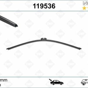 SWF VİSİOFLEX FLAT BLADE X1 400MM ARKA - VALEO