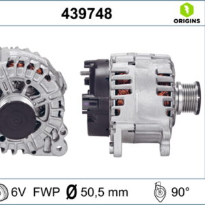 ALTERNATÖR VW GROUP 04L903017-04L903017D-04L903017E-03L903017X-03G903016FX-04L903017X-03L903017EX-04L903017DX-04L903017E - VALEO