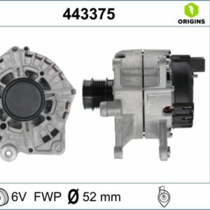 ALTERNATOR 14V 175A MERCEDES W204 W205 W212 W213 C253 R172 W447 - VALEO