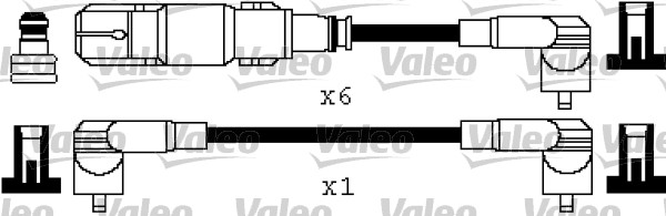 ATEŞLEME KABLO TK. VAG - VALEO