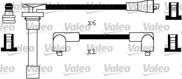 ATEŞLEME KABLO TK. JAGUAR - VALEO