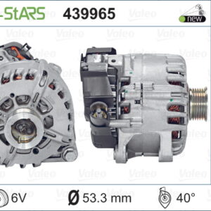 ALTERNATÖR P208-308-3008-5008-PARTNER TEPE Stop Start 210 A - VALEO