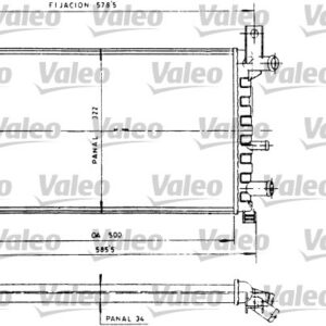 RADYATÖR FIESTA II 1.1 - VALEO