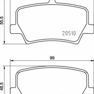 ARKA BALATA VOLVO XC40 D3 D4 T3 T4 T5 2018 - VALEO