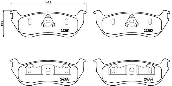 ARKA BALATA FORD EXPLORER 4.0 V6 96-8.02 - VALEO