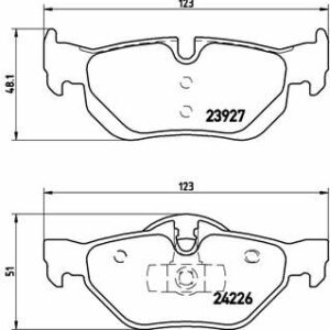 ARKA BALATA BMW E81 E87 E82 09 E88 08 E90 E91 E92 E93 07 E84 X1 09 - VALEO