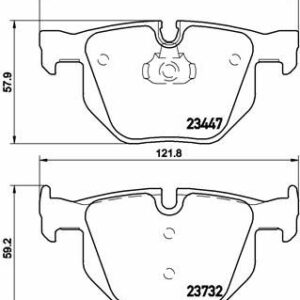 ARKA BALATA BMW E70 X5 3.0D 3.0si E71 X6 08-10 E72 08 10 F15 F85 13 F16 F86 14 - VALEO