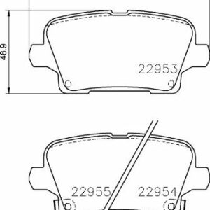 ARKA BALATA INSIGNIA B 2017 17 - VALEO