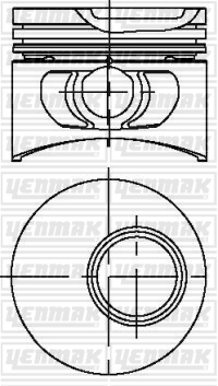 MOTOR PİSTON SEGMAN STD FIESTA-ESCORT - YENMAK