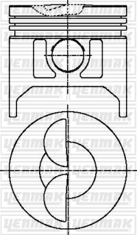 MOTOR PİSTON SEGMAN STD 128 - YENMAK