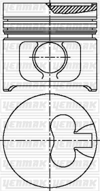 MOTOR PİSTON SEGMAN STD REKORD-SENATOR TD - YENMAK