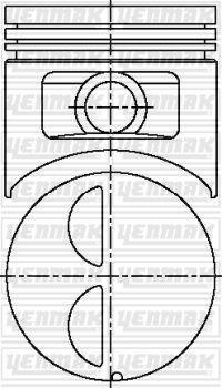 MOTOR PİSTON SEGMAN STD ASCONA-MANTA-REKORD - YENMAK