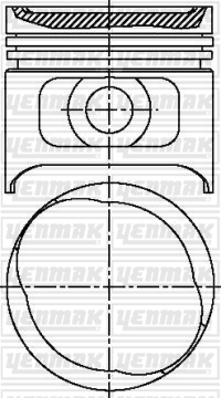 MOTOR PİSTON SEGMAN STD ASCONA-KADETT 1.6 - YENMAK