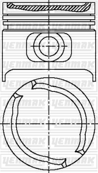 MOTOR PİSTON SEGMAN STD ASTRA-VECTRA-ASCONA-OMEGA - YENMAK