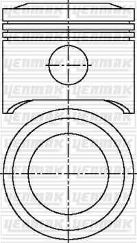 MOTOR PİSTON SEGMAN STD P404 - YENMAK