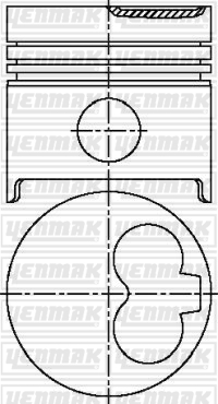 PISTON SEKMAN STD R18-R20-R21-R25 - YENMAK