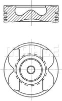 MOTOR PİSTON SEGMAN MASTER II-MOVANO 2.5 DCI G9U STD - YENMAK