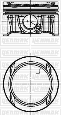 MOTOR PİSTON SEGMAN STD ASTRA J - YENMAK