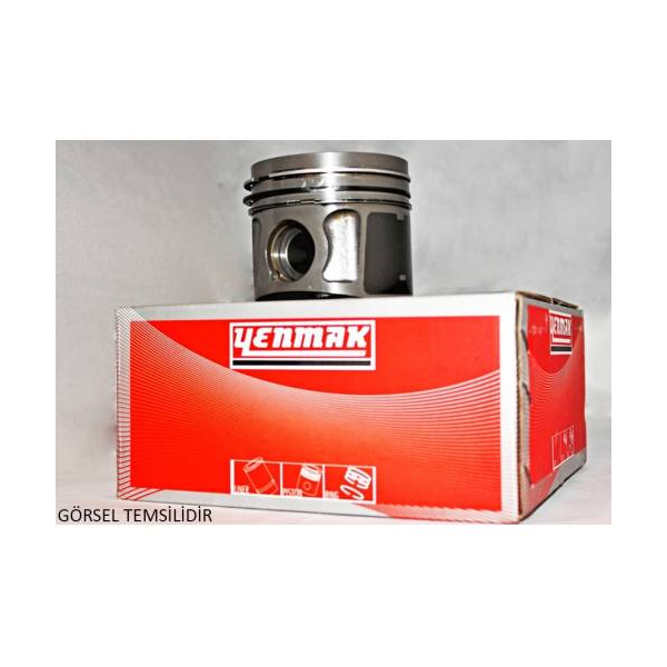 PISTON SEGMAN STD 69.60MM FIORINO 1.3 75HP JTD II 1.6 Euro5 -ASTRA J CORSA D 1.3 09 - YENMAK