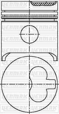 MOTOR PİSTON SEGMAN STD CORSA A-ASTRA MK 1.2 - YENMAK