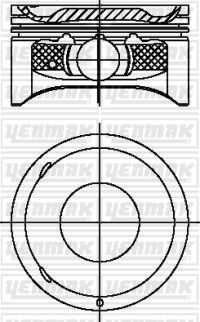 MOTOR PİSTON SEGMAN STD OPEL ANTARA CHEVROLET CAPTIVA - YENMAK