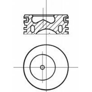 MOTOR PİSTON SEGMAN 0.40 PALIO-SIENA-UNO 1.4-8 VALF 89 80x50 - YENMAK