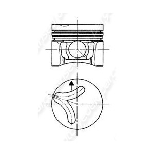 MOTOR PİSTON SEGMAN STD 318 COMPACT-TDS-325 TDS-525 TDS-725 TDS - YENMAK