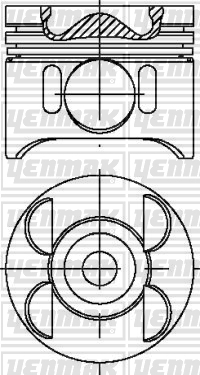 MOTOR PİSTON SEGMAN STD SPRINTER 209CDI-211CDI-213CDI-215CDI-309CDI-311CDI-313CDI-315CDI-411CDI - YENMAK