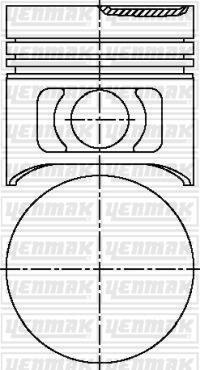 MOTOR PİSTON SEGMAN STD SAXO 106-205 - YENMAK