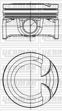 MOTOR PİSTON SEGMAN STD CADDY IV-GOLF VII-POLO 1.2 TSI CYVC-CJZB-CYVB-CJZA-CJZD 13 71.00 - YENMAK