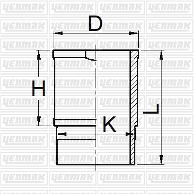 MOTOR GÖMLEĞİ 504 GL BENZIN XN1-2 88.00 STD - YENMAK