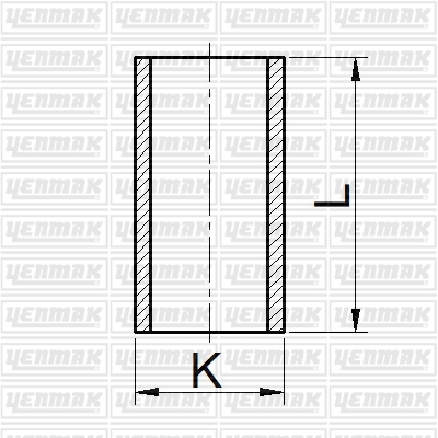 MOTOR GÖMLEĞİ PARTNER XUD9 83.00 ÇAP STD - YENMAK