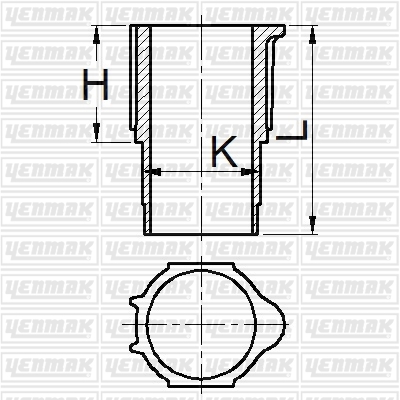 MOTOR GÖMLEĞİ TUD3 75.00 STD - YENMAK