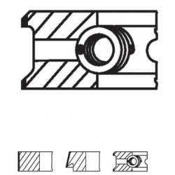 MOTOR SEGMANI M131 DKŞ 1600 84.00 ÇAP STD - YENMAK