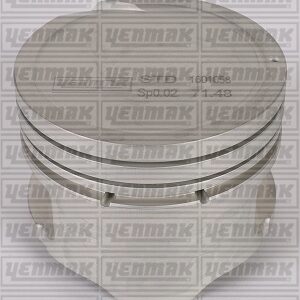 PISTON SEGMAN STD ACCENT MIL / ADMIRA BENZINLI 1.3 00-05 G4K - YENMAK