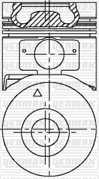 PISTON SEGMAN STD 6HH1 - YENMAK