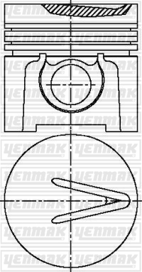 MOTOR PİSTON SEGMAN STD LAND ROVER 90.475MM - YENMAK