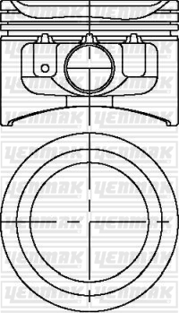 MOTOR PİSTON SEGMAN STD LAND ROVER 94MM - YENMAK