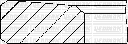 SEGMAN STD NISSAN 96MM - YENMAK