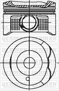 MOTOR PİSTON SEGMAN STD TOYOTA 79MM - YENMAK