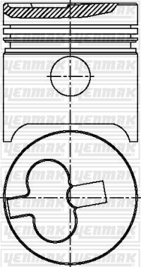 MOTOR PİSTON SEGMAN STD TOYOTA 98MM - YENMAK